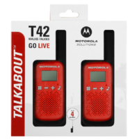 Motorola TALKABOUT T42 piros walkie talkie