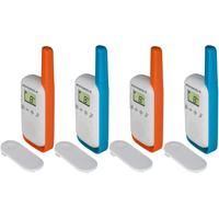 Motorola Talkabout T42 quad pack walkie talkie