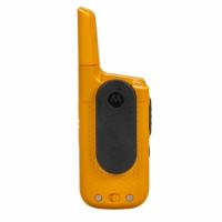 Motorola Talkabout T72 walkie talkie - back with belt clip