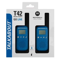 Motorola Talkabout T42 walkie talkie / kék
