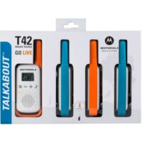 Motorola Talkabout T42 quad pack walkie talkie