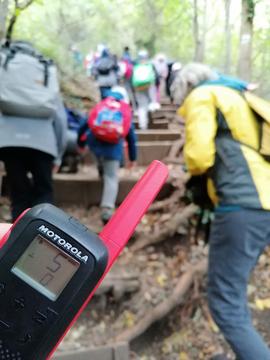 Túra, kirándulás gyerekekkel és walkie-talkie-kkal