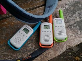 Túra, kirándulás gyerekekkel és walkie-talkie-kkal