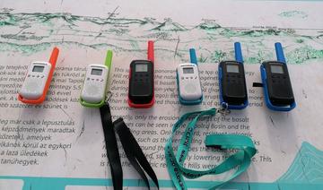 Túra, kirándulás gyerekekkel és walkie-talkie-kkal